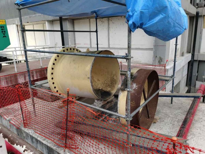 Inician trabajos en el Cutzamala; reducen suministro de agua por 36 horas