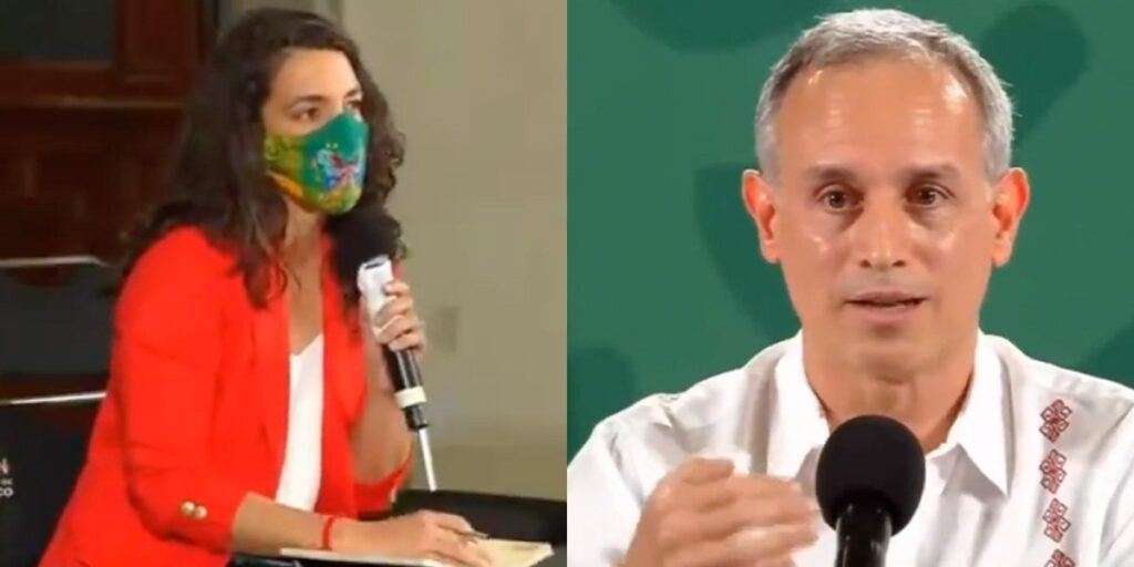 López-Gatell y periodista Peniley Ramírez se confrontan en conferencia por vacuna Cansino