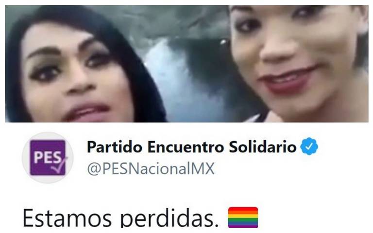 Hackean al PES y difunden mensajes a favor de la comunidad gay