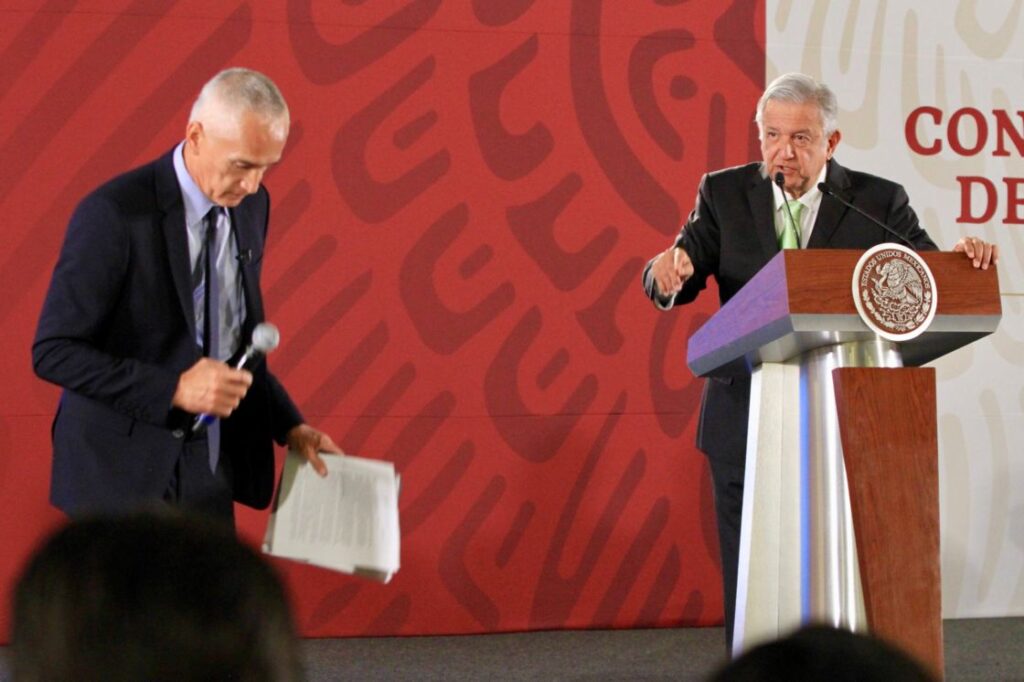 “No hay resultados”: duro enfrentamiento entre Jorge Ramos y AMLO en plena mañanera