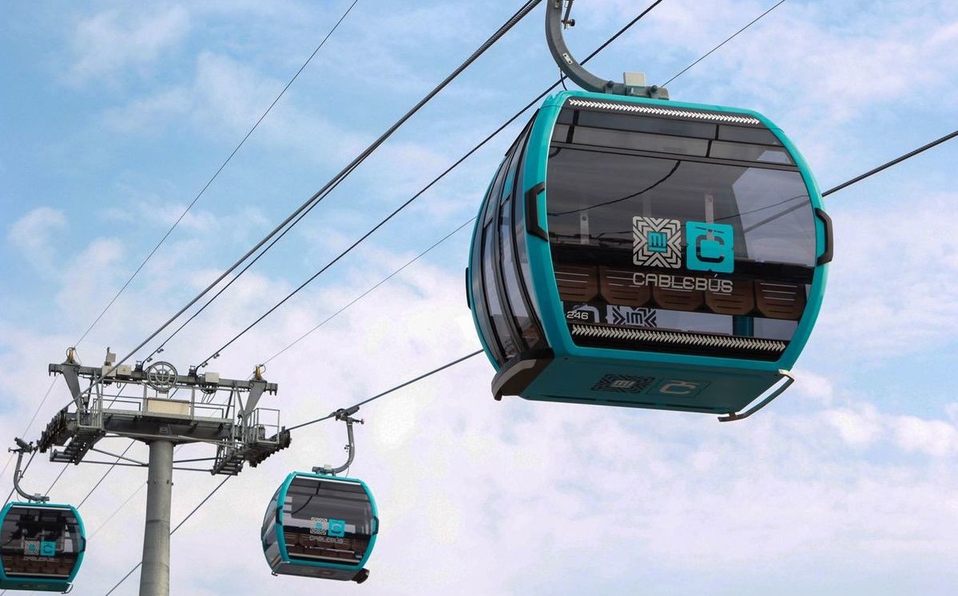 Falla en L2 de Cablebús de CdMx provoca suspensión del servicio por casi una hora
