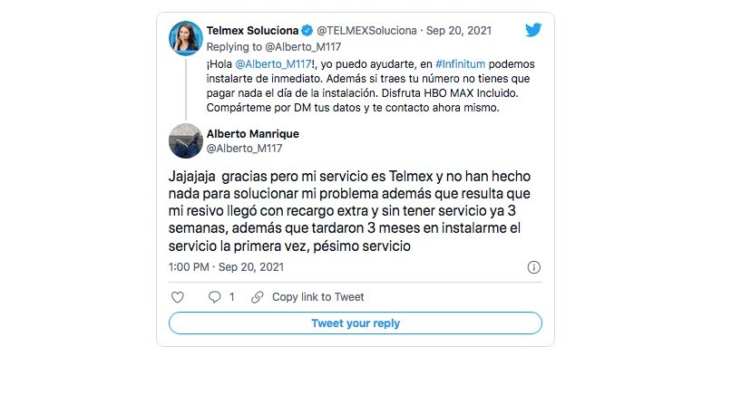 Telmex pone a su CM a vender servicios y la estrategia falla