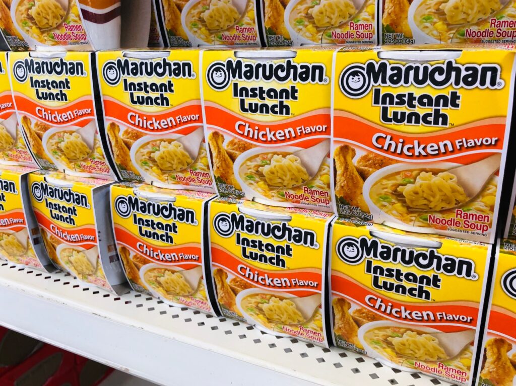 Maruchan no sale del Mercado: Profeco