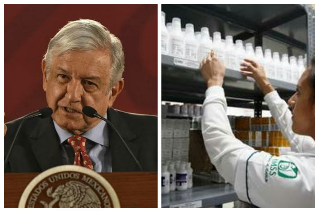 Exige AMLO terminar con desabasto de medicamentos