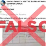 ¡Es falso! Salud alerta por este certificado de vacunación; ve cómo descargar el auténtico