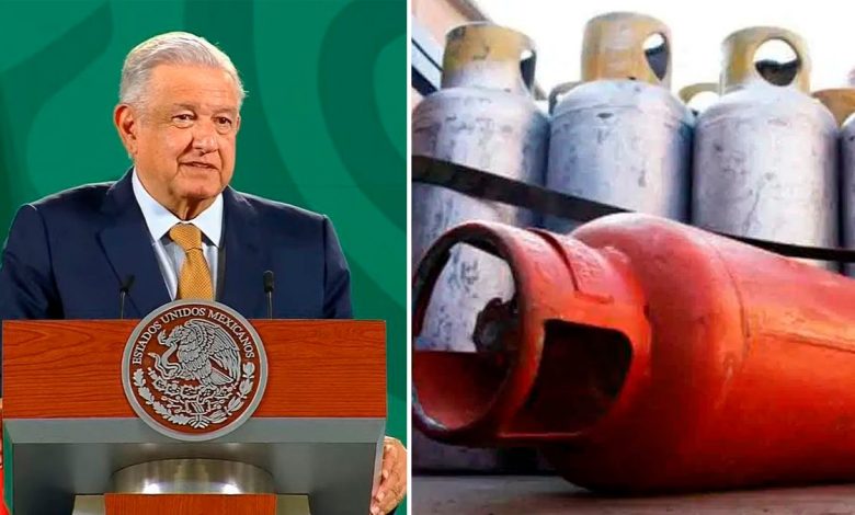 AMLO prevé mantener precios máximos al gas LP en 2022