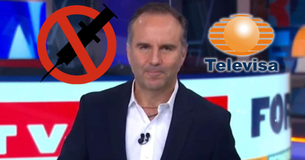 Televisa fomenta a los antivacunas
