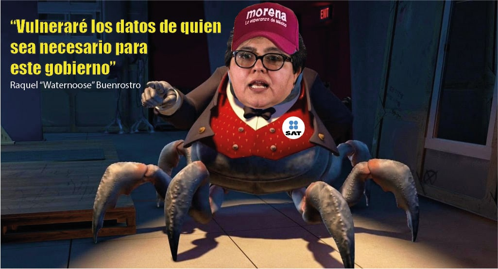 RAQUEL BUENROSTRO VIOLA LA LEY