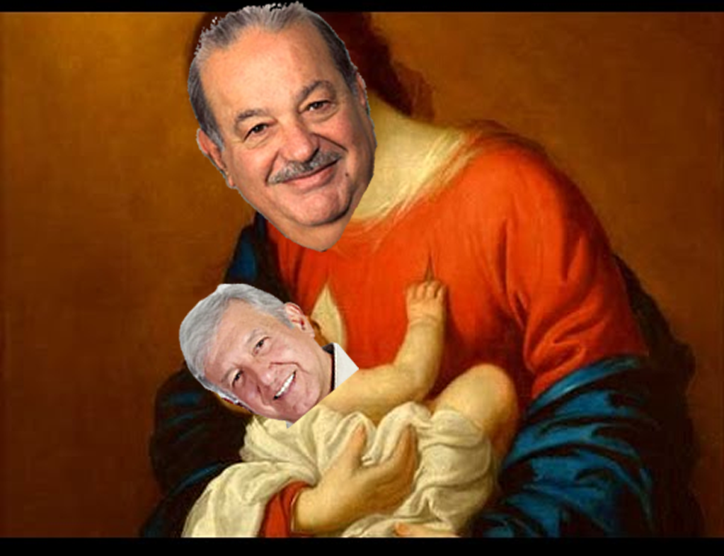 CARLOS SLIM SE VENDIÓ A AMLO