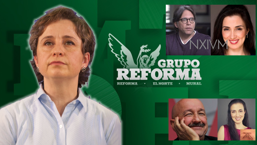 ARISTEGUI CÓMPLICE DE EL REFORMA