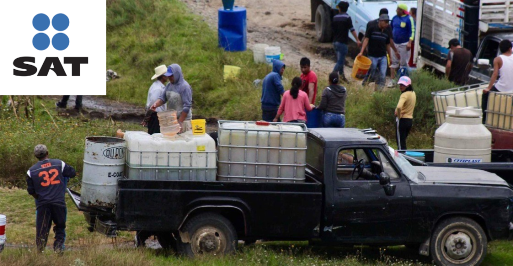 Protege SAT a alto mando ligado a contrabando de combustibles