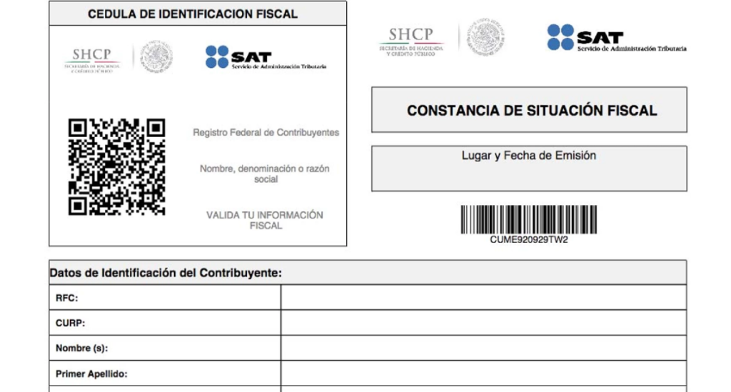 Contribuyentes hacen largas filas en el SAT para tramitar la constancia de situación fisca