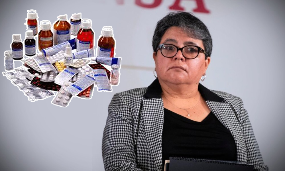 Raquel Buenrostro fracasó con medicamentos por corrupción