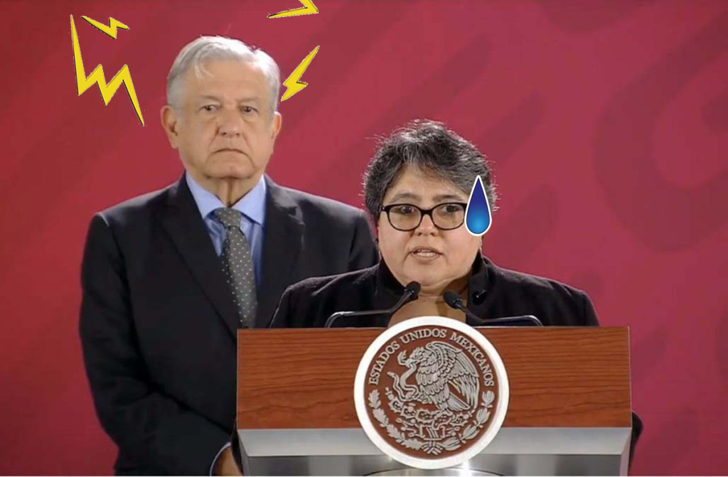 RAQUEL BUENROSTRO VA A LA BAJA