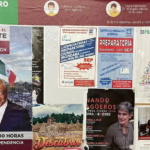 Aparece propaganda en el Metro CDMX que invita a la marcha de AMLO