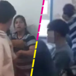 Le puso su ‘Estate quieto’: Mamá entra al salón de clases y golpea al joven que molestaba a su hijo