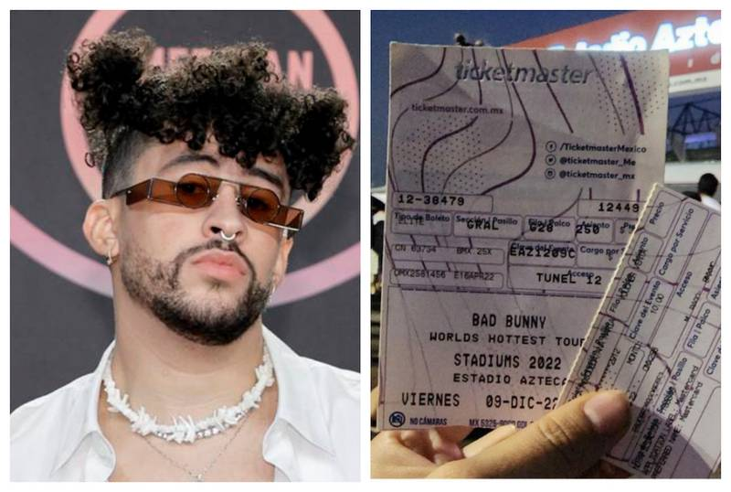 Ticketmaster niega sobreventa de boletos para concierto de Bad Bunny