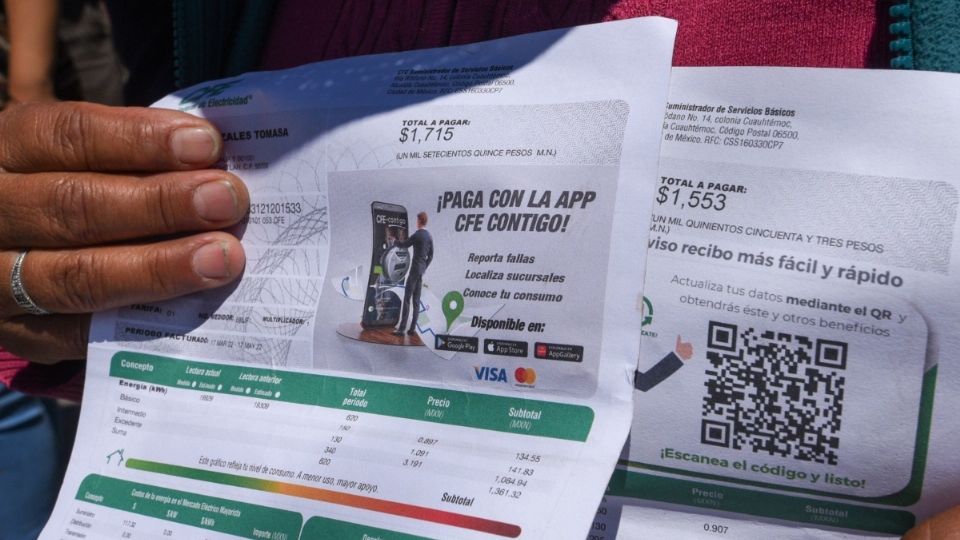 Sube el precio de luz, estas son las nuevas tarifas de la CFE