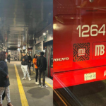 Metrobús frena repentinamente y deja 10 pasajeros heridos
