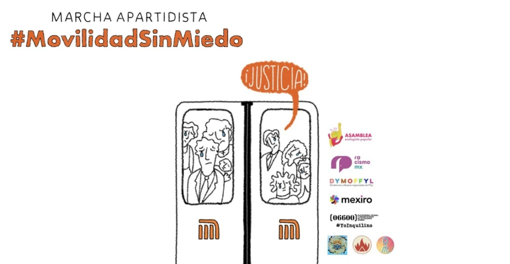 Movilidad Sin Miedo: La marcha para exigir seguridad en el Metro de CDMX