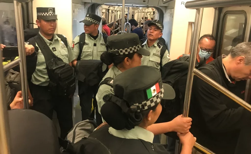 Guardia Nacional en el Metro sigue una lógica política: expertos