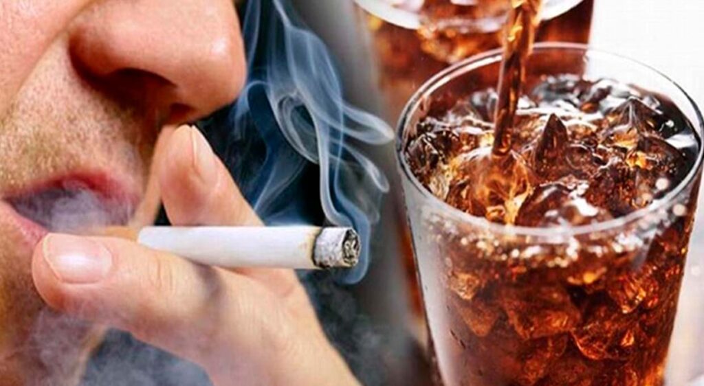 AUMENTA CONSUMO DE TABACO Y COMIDA CHATARRA