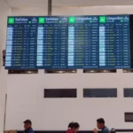 AICM ajusta sus pantallas para mostrar los horarios oficiales de los vuelos