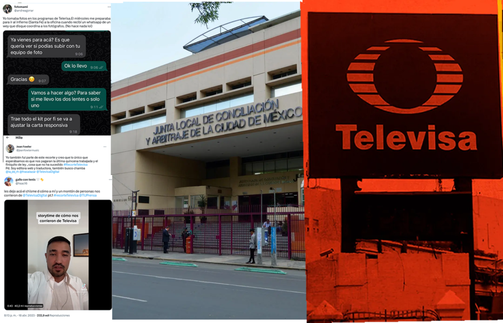 ¡Ni la  liquidación les dieron! Acusan a TELEVISA de despido masivo e injustificado