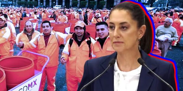 Anuncia Claudia Sheinbaum aumento de sueldo a trabajadores del Gobierno de la Ciudad de México