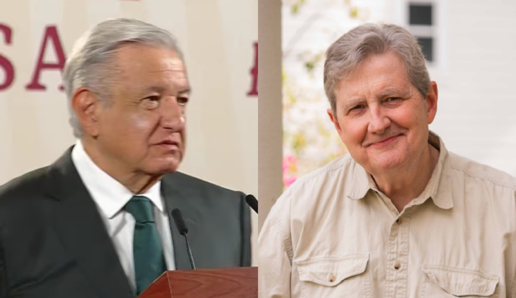 AMLO pide no votar por el senador John Kennedy por insultar a México
