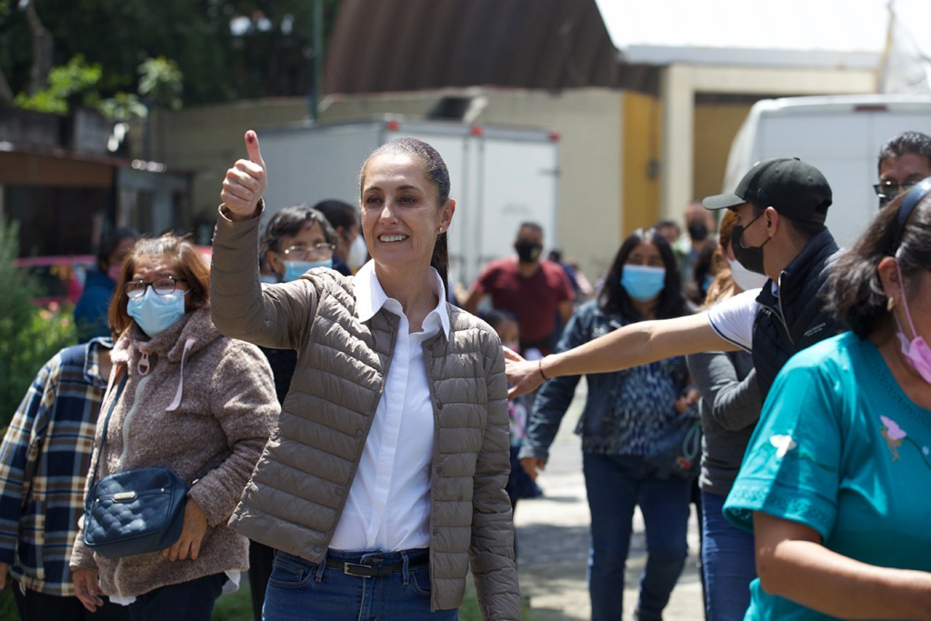Encuesta. Sheinbaum se va con 66% de aprobación