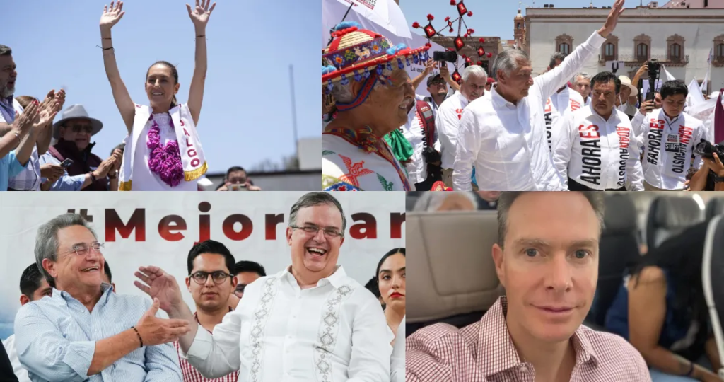 Sheinbaum invita a festejo en Zócalo; Pío va con Ebrard; Adán se cita con empresarios