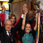 Ordena INE a AMLO bajar publicaciones sobre entrega del bastón de mando a Sheinbaum