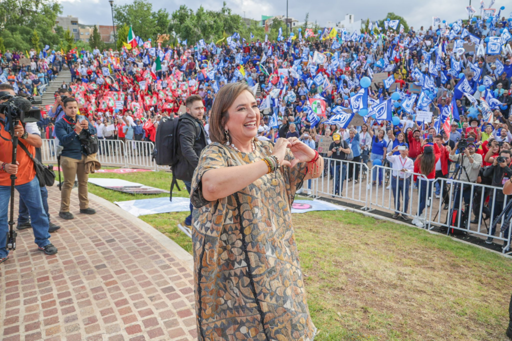“Estamos a un dígito de Morena”, asegura Xóchitl Gálvez