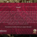 AMLO desafía al INE y muestra posdata por segundo día consecutivo