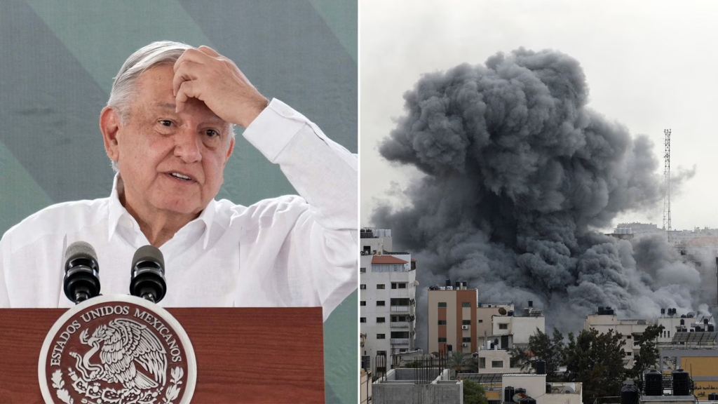 Embajada de Israel reprocha postura de AMLO; lo acusa de “respaldar y apoyar al terrorismo”