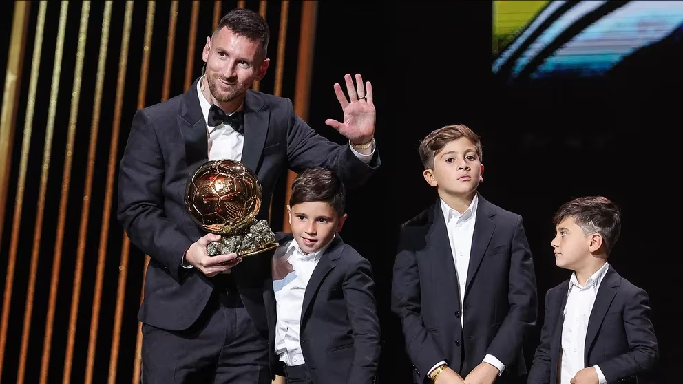 Lionel Messi ganó su octavo Balón de Oro y sigue haciendo historia en el fútbol mundial