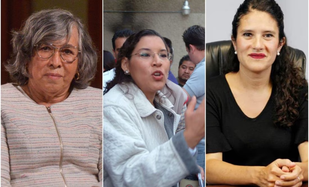 María Estela Ríos, Bertha Alcalde y Lenia Batres, ¿quiénes son las candidatas a sustituir a Zaldívar?