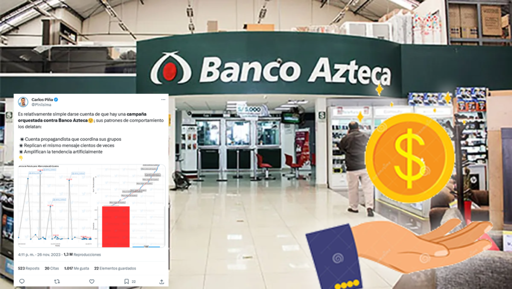 ¡Experto exhibe campaña sucia contra Banco Azteca! Es uno de los bancos más solidos en México