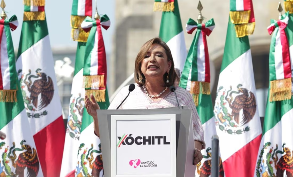 Xóchitl Gálvez demanda al INE investigar denucia de Sanjuana Martínez sobre uso de recursos públicos en campaña de Sheinbaum