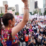 Celebra Sheinbaum cierre masivo de precampaña