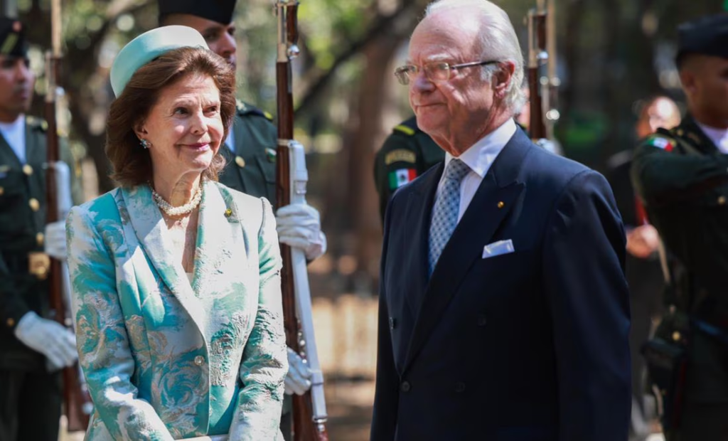Reyes de Suecia, Carlos XVI Gustavo y Silvia, cancelan recorrido por el Tren Maya