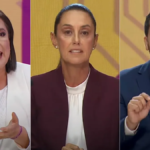 Sheinbaum, Gálvez y Álvarez Máynez presentan propuestas en primer debate presidencial