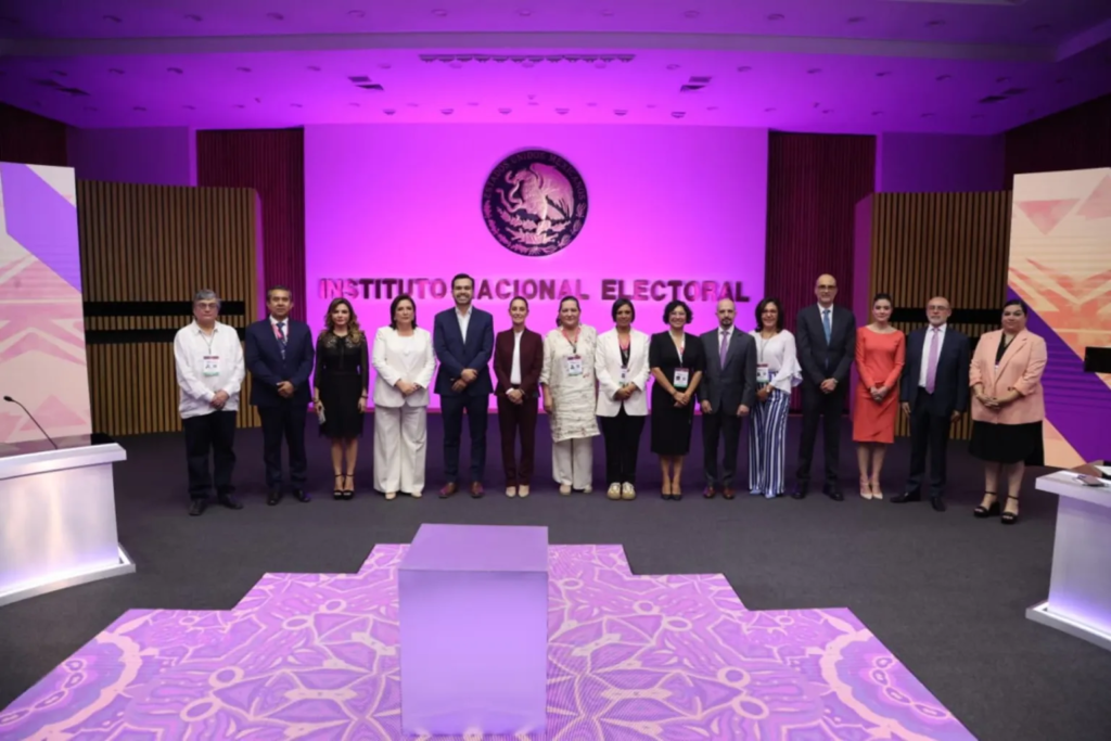 Fallas en el reloj no afectaron la equidad en el primer debate presidencial: INE