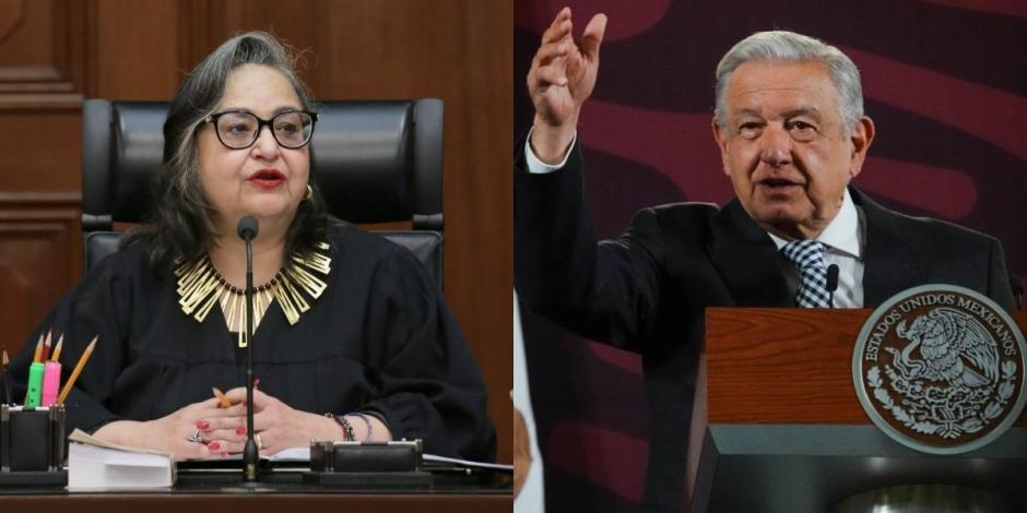 AMLO rechaza diálogo directo con Norma Piña sobre reforma judicial
