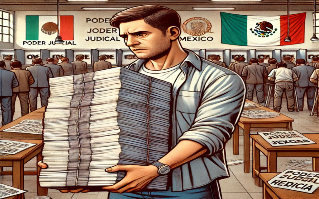 Con la reforma judicial cada ciudadano recibiría 573 boletas: Cossío