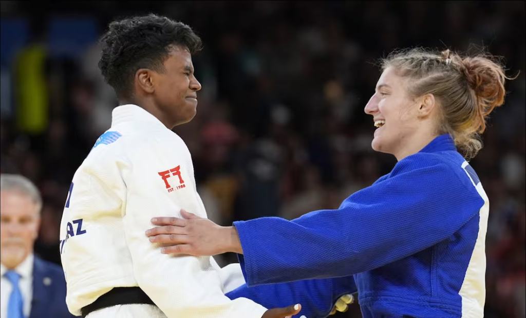 La mexicana Prisca Awiti hace historia y gana plata en judo en París 2024
