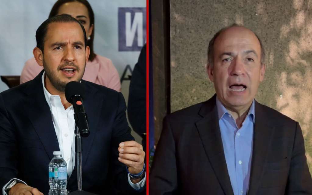 Felipe Calderón y Marko Cortés se culpan de ‘la caída’ del PAN