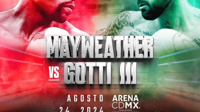FLOYD MAYWEATHER VS GOTTI LLL EN LA ARENA CDMX : ¿CUÁNDO Y DÓNDE VER EN VIVO LA PELEA EN MÉXICO?
