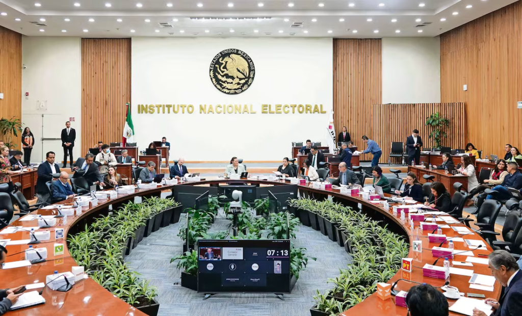 INE, en jaque por mapeo para elección judicial